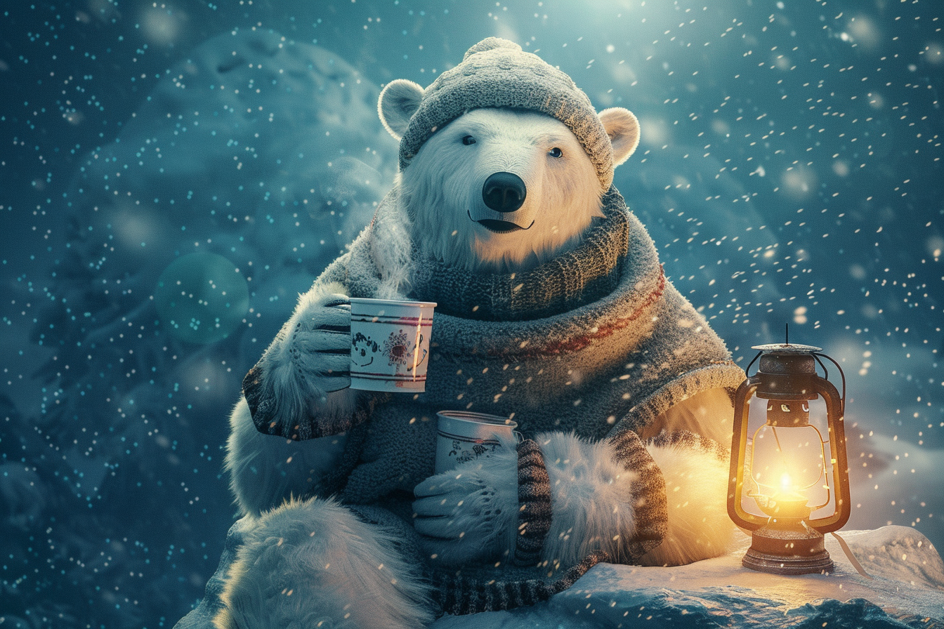 Frieren Eisbären?